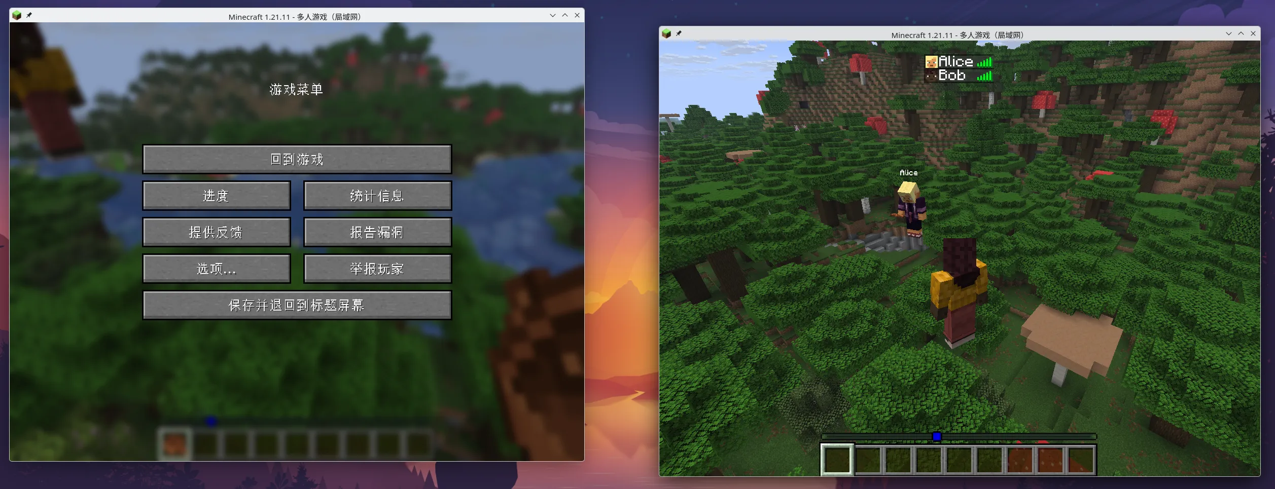 局域网联机测试